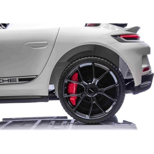 Elektromobilis bērniem Porsche 911 GT3 Strong, balts