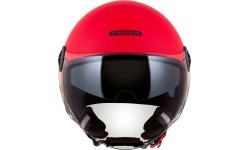 Motorcycle Helmet Cassida Handy Plus Linear Pearl Matte Red/Black