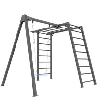 Лестница PREMIUM - MO-016 + качели PREMIUM для лестницы на 1 стойку - MO-017 - Marbo Sport