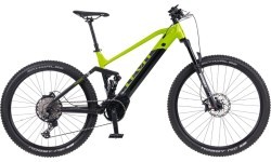 Полноподвесной горный велосипед Levit Svarog BF Overstep 630 29"/27.5" - 2024 - Lime Black Pearl
