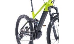 Pilnas balstiekārtas kalnu elektrovelosipēds Levit Svarog BF Overstep 630 29"/27.5" - 2024 - Lime Black Pearl
