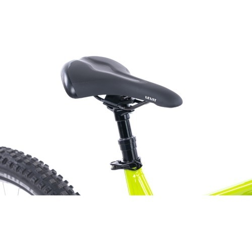 Pilnas balstiekārtas kalnu elektrovelosipēds Levit Svarog BF Overstep 630 29"/27.5" - 2024 - Lime Black Pearl