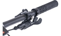 Pilnas balstiekārtas kalnu elektrovelosipēds Levit Svarog BF Overstep 630 29"/27.5" - 2024 - Lime Black Pearl