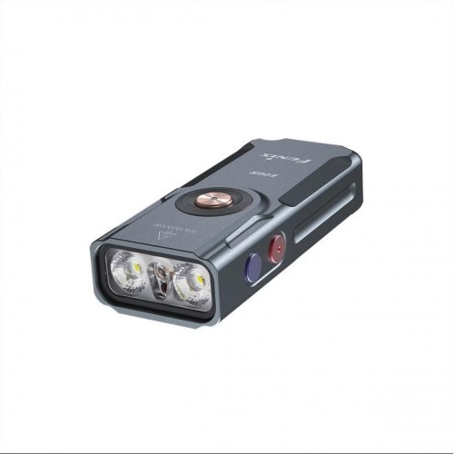 LED flashlight E06R gray