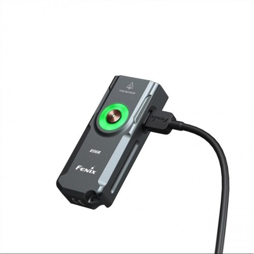 LED flashlight E06R gray