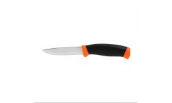 Nazis Morakniv Companion F, zobots, nerūsējošais tērauds, oranžs