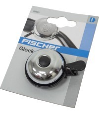 Velosipēda zvaniņš FISCHER 80 mm (sudraba)