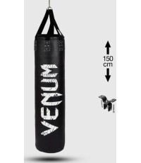 Venum Challenger Heavy bag + потолочный крюк - черный/белый - наполнитель - 150 см