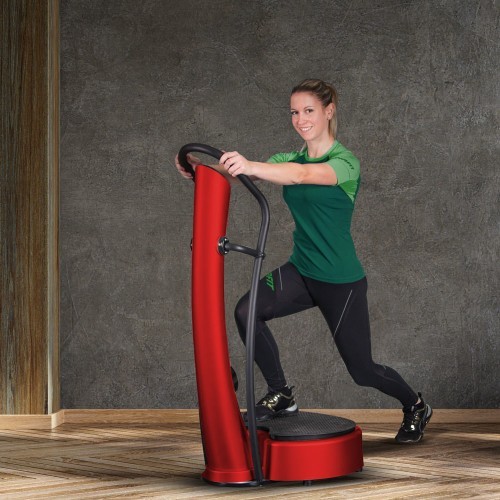 Vibrācijas platforma VibroGym inSPORTline Lotos - Brūna
