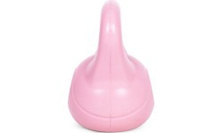 Kettlebell kettle 10kg vingrinājumu hantele bumba fitnesa svars rozā ModernHome