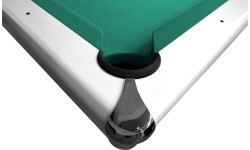 Pool Table Dynamic Triumph - Matte White, 7ft