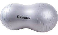 Zemesrieksta formas vingrošanas bumba inSPORTline P-Nut 50 cm - Pelēks