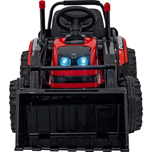 Vehicle Excavator Tractor Red