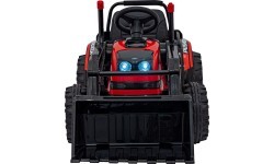 Vehicle Excavator Tractor Red