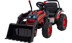 Vehicle Excavator Tractor Red