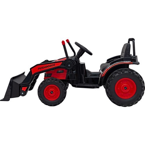 Vehicle Excavator Tractor Red
