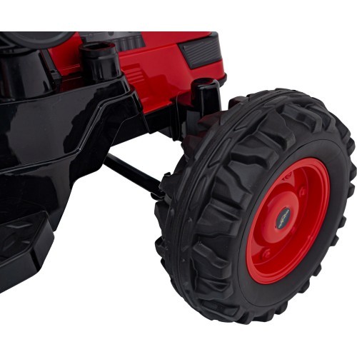 Vehicle Excavator Tractor Red