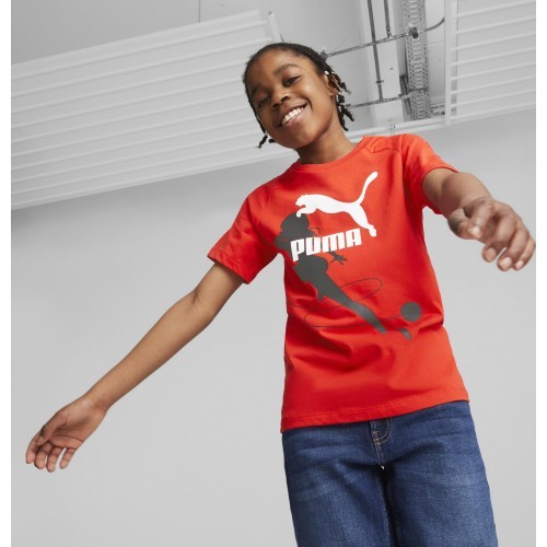 Puma X Miraculous Tee Red kids' T-shirt 538683 20
