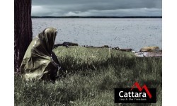 Изотермическая плёнка Cattara SOS, зелёная, 210x130 см