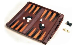 Leathersafe Roll & Play Packgammon'