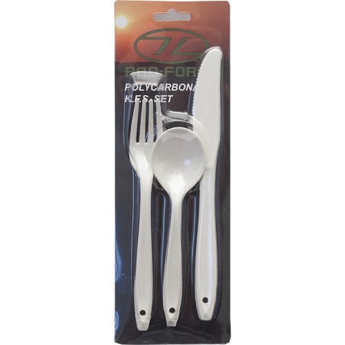 Cutlery Set Highlander KFS, Polycarbonate