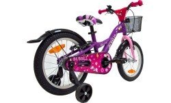 Велосипед 4KIDS Bubble 16", размер 10" (25,5 см), алюминий, фиолетовый