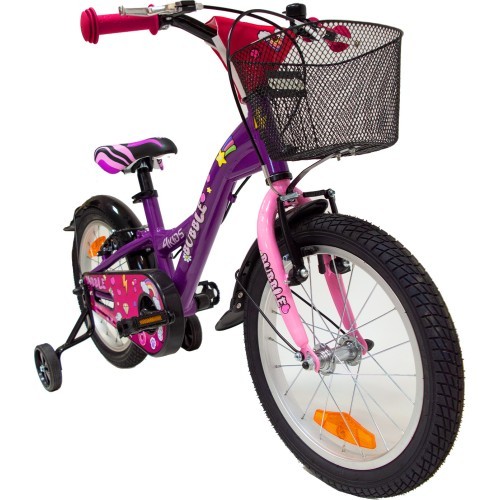 Велосипед 4KIDS Bubble 16", размер 10" (25,5 см), алюминий, фиолетовый