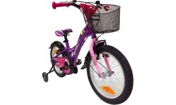 Велосипед 4KIDS Bubble 16", размер 10" (25,5 см), алюминий, фиолетовый