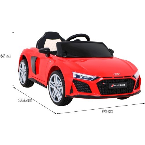 Elektromobilis Audi R8 LIFT, sarkans