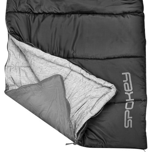 Ziemas mumijas guļammaiss 230x75 cm ar kompresijas maisu Spokey POLARIS 350