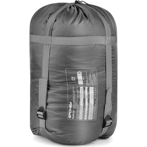 Ziemas mumijas guļammaiss 230x75 cm ar kompresijas maisu Spokey POLARIS 350