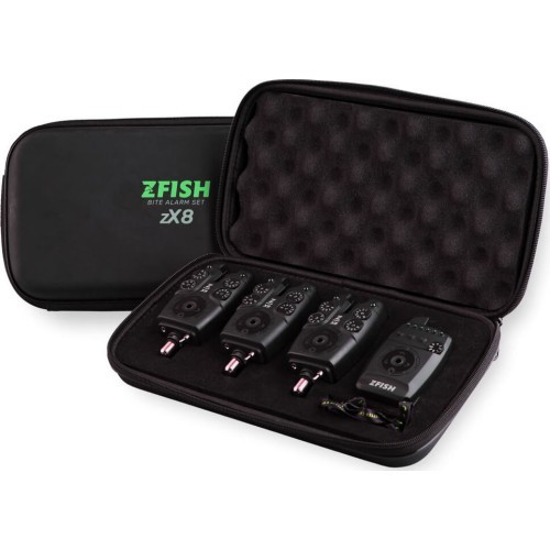 ZFISH Bite Alarm Set Zx8 4+1