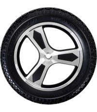 Rezerves aizmugurējais bezcauruļu ritenis elektriskajam ratiņkrēslam inSPORTline Hawkie 12"