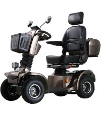 Четырехколесный электрический самокат inSPORTline Thodor - Brown