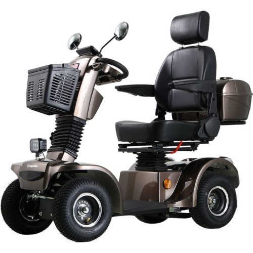 Four-Wheel Electric Scooter inSPORTline Thodor - Brown