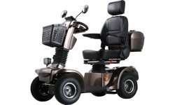 Four-Wheel Electric Scooter inSPORTline Thodor - Brown