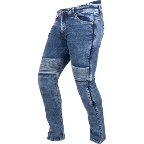 Men’s Motorcycle Jeans BOS Micas - Acid Black