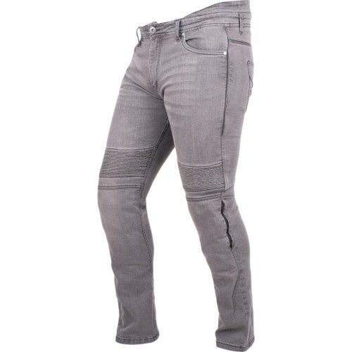 Men’s Motorcycle Jeans BOS Micas - Acid Black
