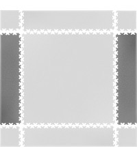 Rampas detaļas puzles paliktnim inSPORTline Simple Gray - 2 gab.