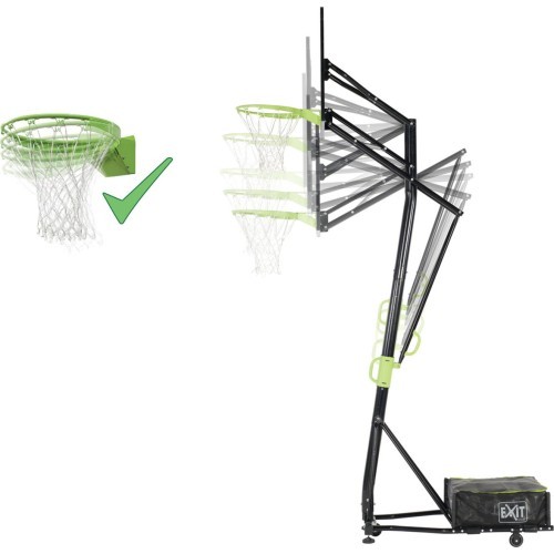 EXIT Galaxy Portable Basket (with Dunkring) Rectangular Polycarbonate (PC)