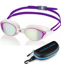 Swimming goggles VORTEX MIRROR  in  hard case - 59