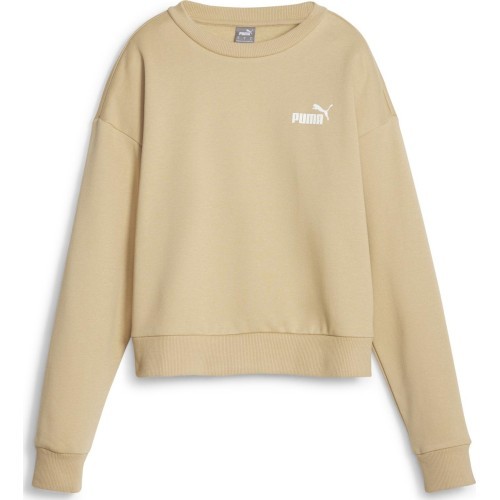Женский свитшот Puma Ess+ Relaxed Crew FL, кремовый 676801 84