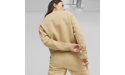 Puma Ess+ Relaxed Crew FL women's sweatshirt, cream 676801 84