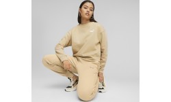 Женский свитшот Puma Ess+ Relaxed Crew FL, кремовый 676801 84