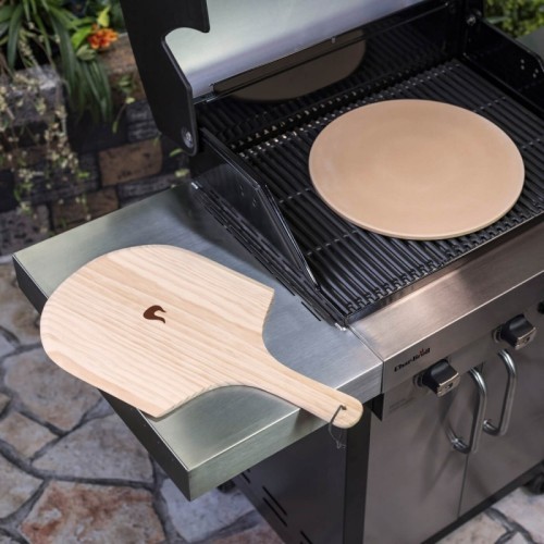 Набор круглый камень для пиццы и лопатка Char-Broil