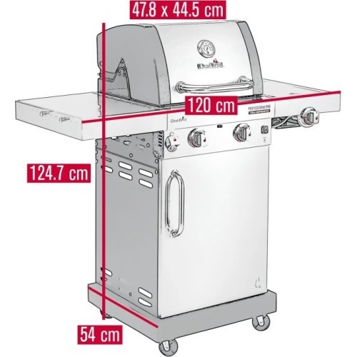 Gāzes grils Char-Broil Professional Pro S 2