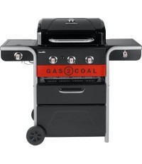 Charcoal-Gas Grill with 3 Burners Char-Broil Gas2Coal