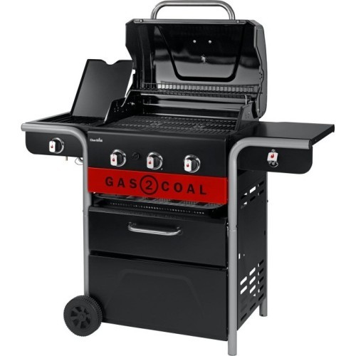 Charcoal-Gas Grill with 3 Burners Char-Broil Gas2Coal