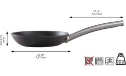 Skottsberg oglekļa tērauda panna 20cm