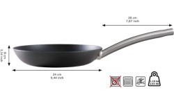 Skottsberg oglekļa tērauda panna 20cm
